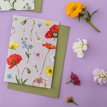 Champ De Fleur Card